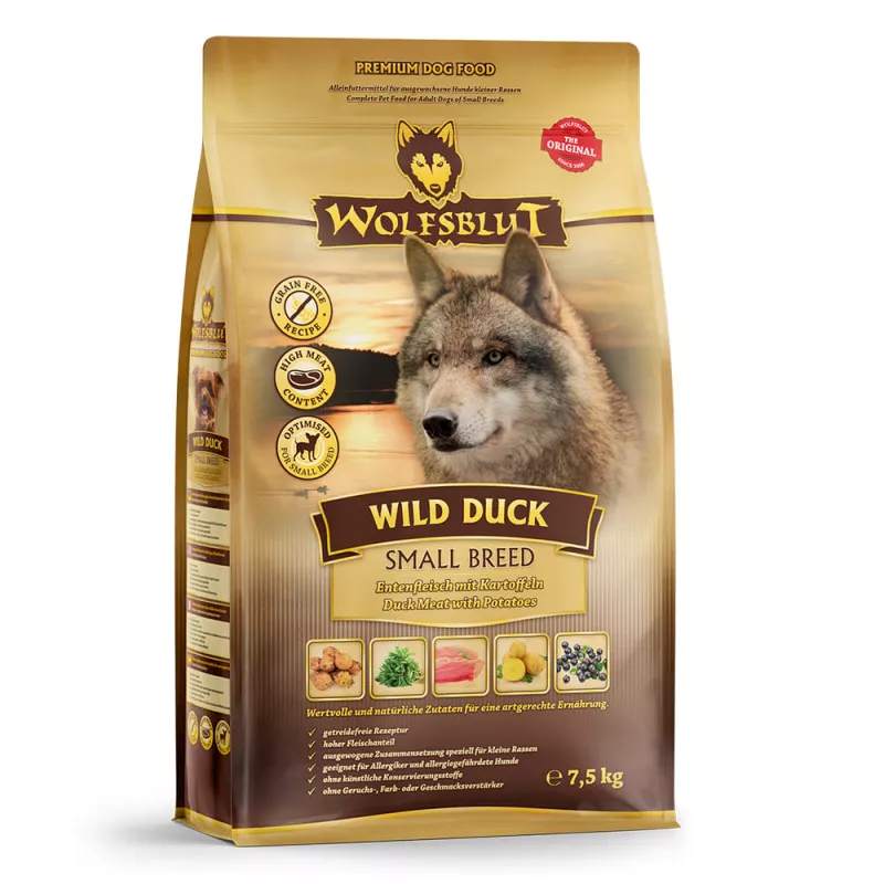 Wild Duck Small Breed - Ente mit Kartoffel 7,5 kg